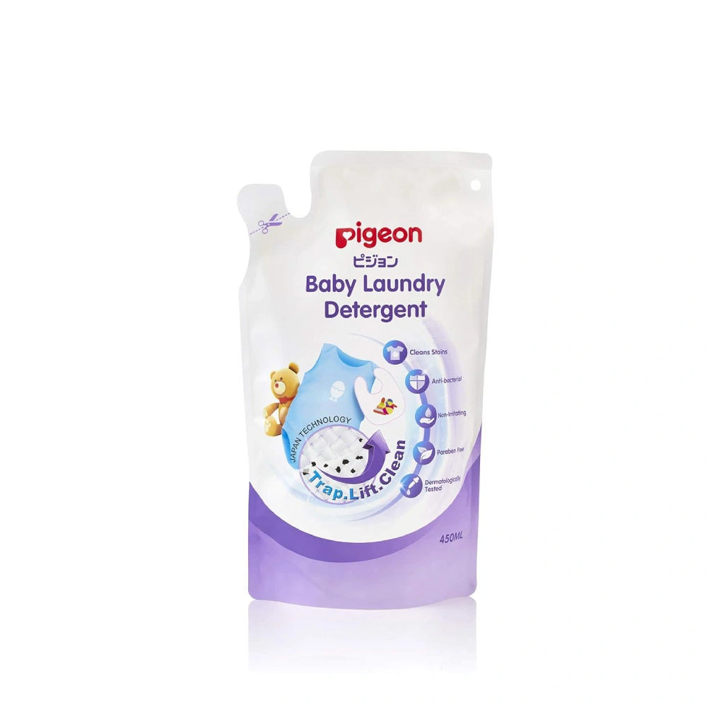 Pigeon Baby Laundry Liquid Detergent 450 ml Refill Pack